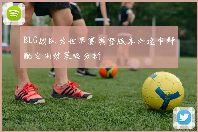 BLG战队为世界赛调整版本加速中野配合训练策略分析